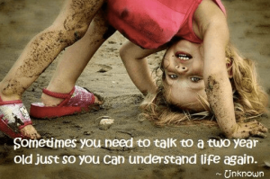 talk to a two year old
