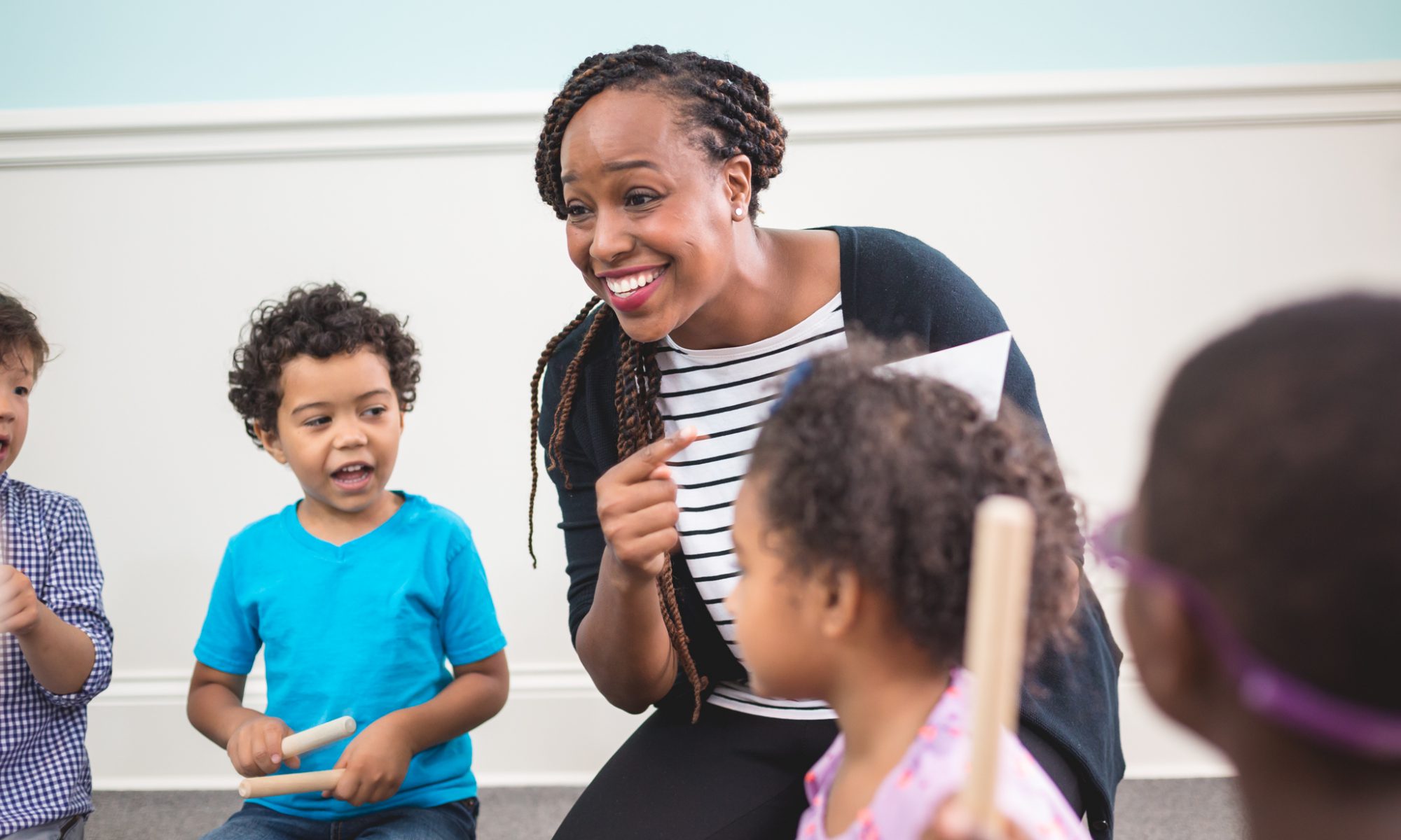 Whether you're a children's music teacher, parent, or a different type of practitioner, Kindermusik's Training Program can help you tap the power of music to boost major early childhood development milestones.